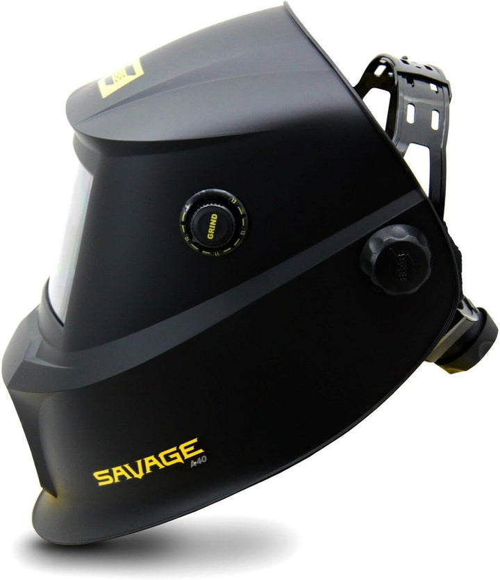 dba_ESAB Savage A40 +PAPR AIR Professioneller Schweissmaskenhelm automatisch 1/1/1/2, Schwarz