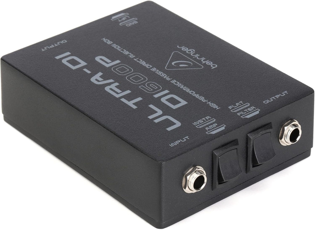 Behringer ULTRA-DI DI600P Passive Hochleistungs-DI-Box ULTRA-DI DI600P Single, ULTRA-DI DI600P Singl