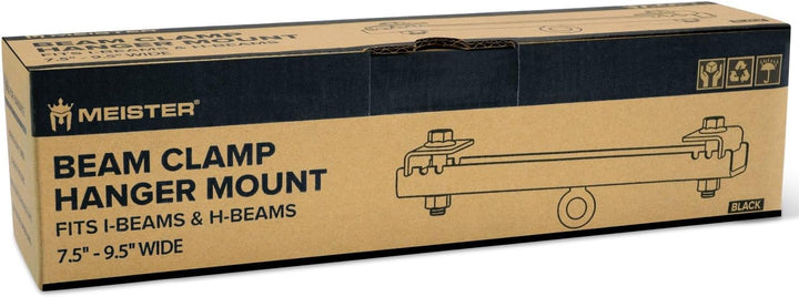 Meister Beam Clamp Hanger Mount for Boxing & MMA Heavy Bags, Suspension Straps & Ceiling Fixtures -