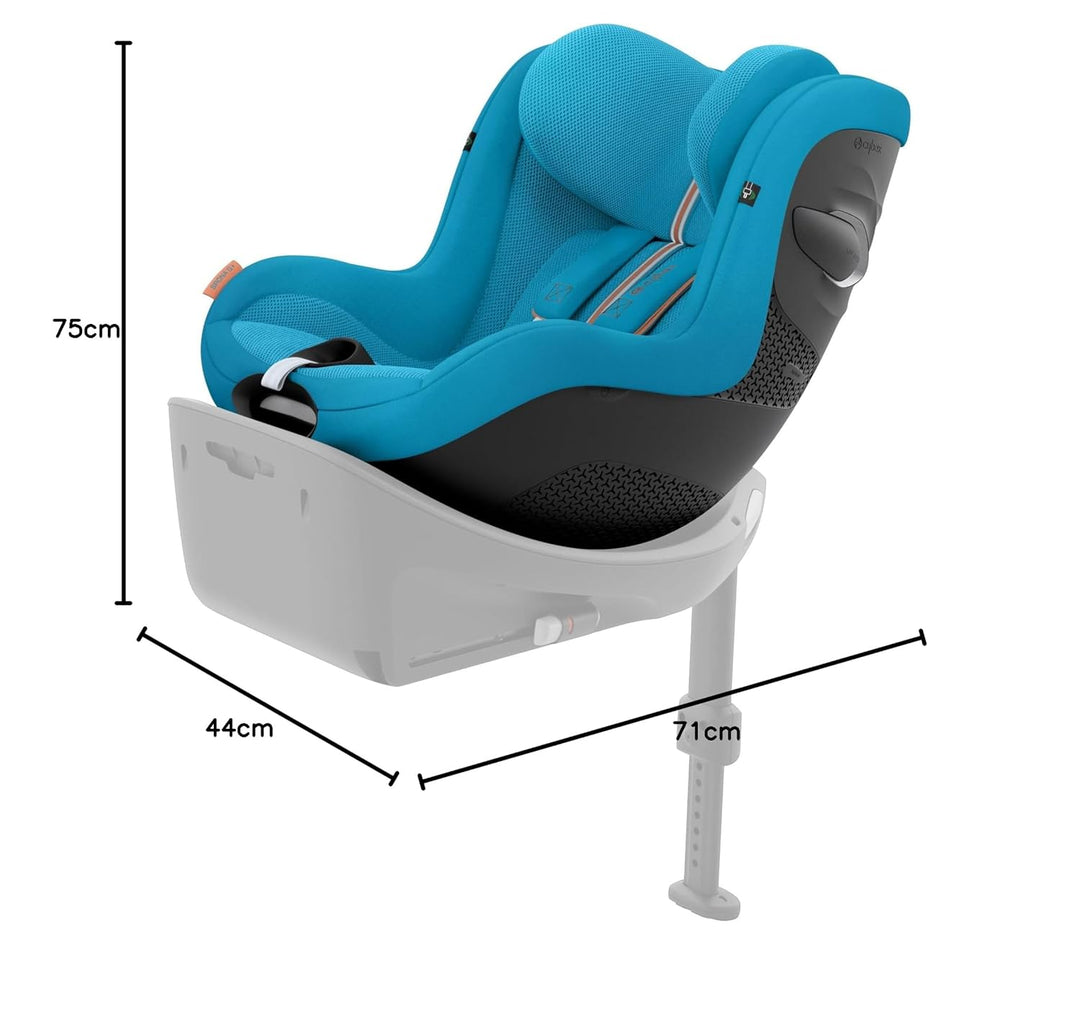 CYBEX Gold Kinder-Autositz Sirona G i-Size Plus, Ohne Base, Ab ca. 3 Monaten bis 4 Jahre, Max. 19 kg