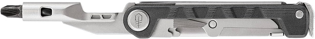 Gerber Taschenmesser mit 8 Funktionen, Multitool mit glatter Klinge, ArmBar Drive, Dunkelgrau, Edels