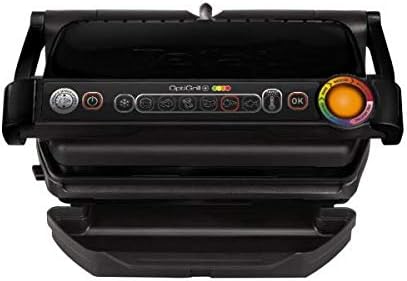 TEFAL GC7128 OPTIGRILL+ Kontaktgrill | 6 Automatikprogramme | Manueller Modus mit 4 Temperaturstufen