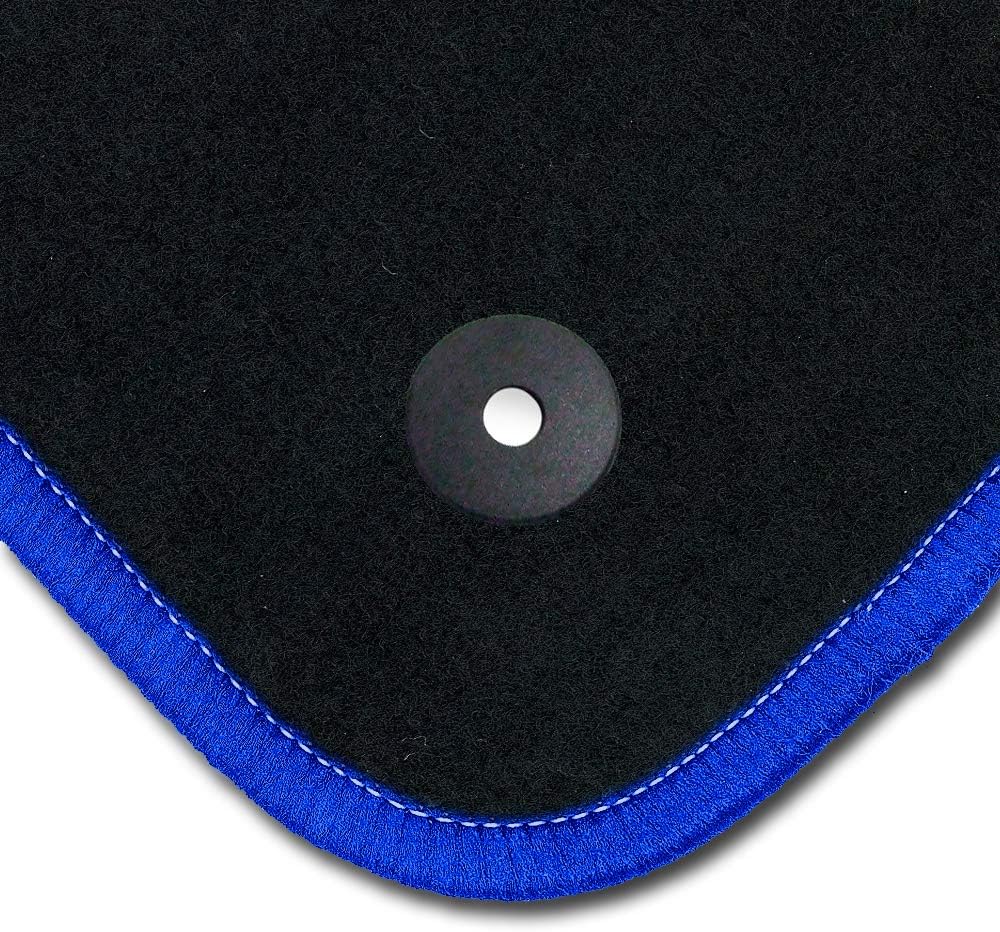 Bär-AfC Auto Fussmatten Exclusive Line passend für Hyundai I30 GD 2011-2017, Autoteppiche Velours Sc