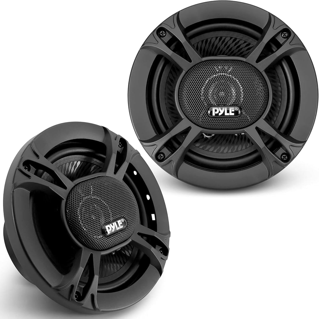 Pyle Auto Lautsprecher 165mm, 3-Wege Autolautsprecher, Kfz Lautsprecher Boxen 300 W, Einbaulautsprec