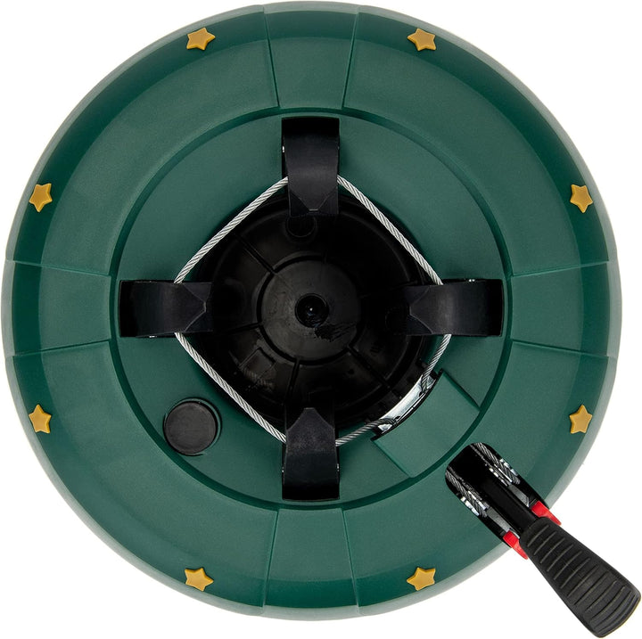Star-Max Christbaumständer by F-H-S, Modell B250, auf glatten Böden rollbar durch 5 integrierte Roll