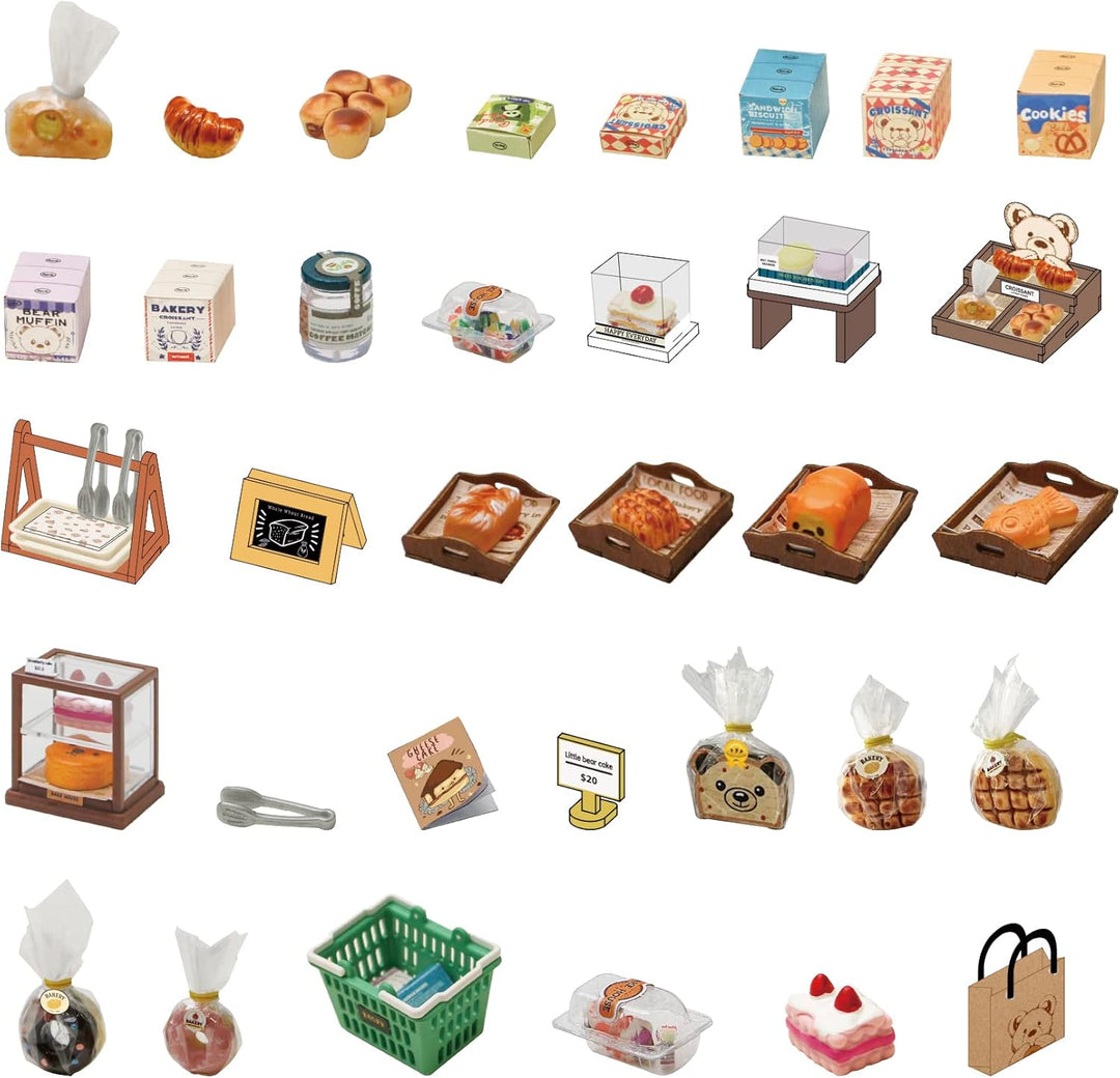 Rolife DIY Miniatur Haus Deko-Becca's Backhaus- Miniaturen Geschenkidee für Frauen Mädchen (DG161)