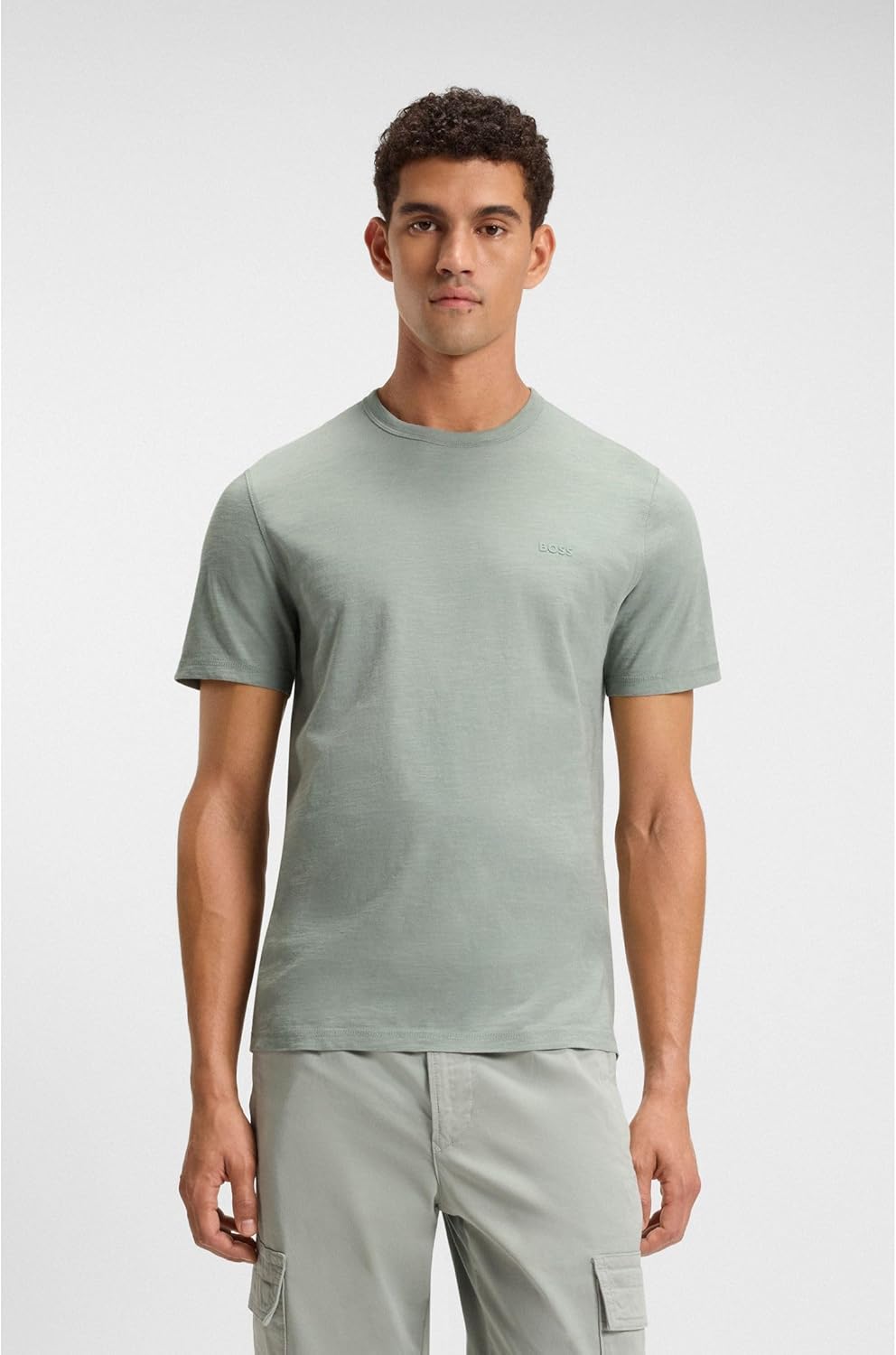 BOSS Herren Tegood Tegood (1er Pack) S Open Green, S Open Green