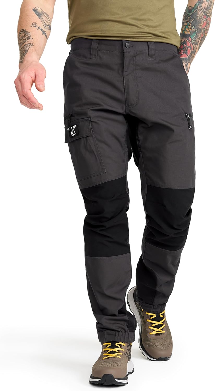 RevolutionRace Herren Nordwand Pants, Hose zum Wandern und für viele Outdoor-Aktivitäten S Anthracit