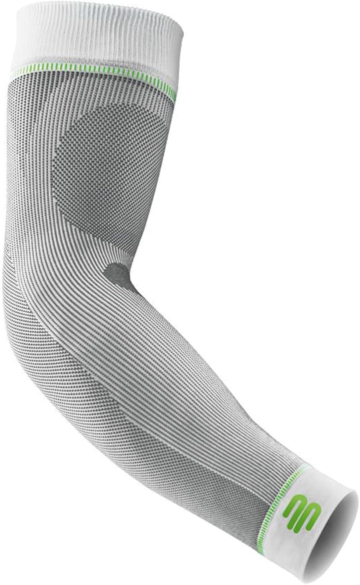 BAUERFEIND Arm Sleeve „Compression Sleeves Arm“, 1 Paar Armlinge, Armstulpen Weiss M extra lang, Wei