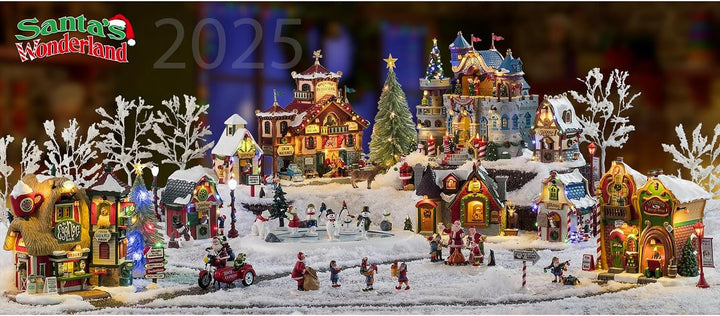 Lemax 15733-UK Santa's Wonderland Sights & Sounds: North Pole Mail Room