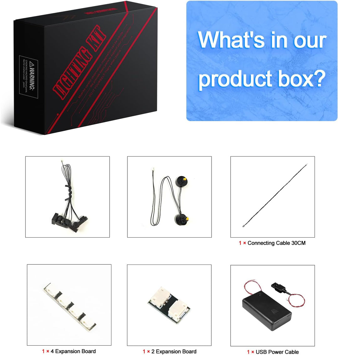 LocoLee Licht Kompatibel mit Lego Star Wars 75398 C-3PO, Nur Lichter Set - Kein Modell, Licht Beleuc