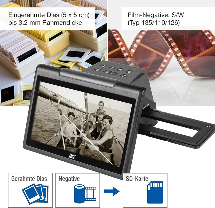 dnt 2-in-1 Dia-/Negativscanner SlideCopy basic, DNT000018, Basic