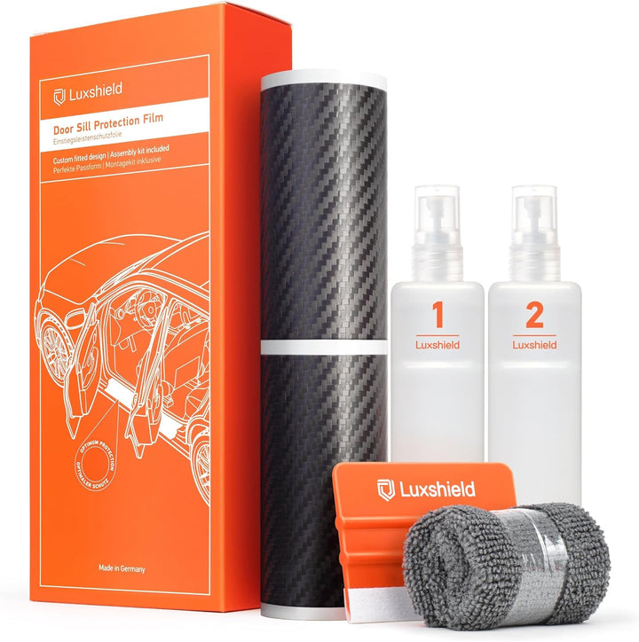 Luxshield Auto Einstiegsleisten Schutz für BMW 3er Touring 7 (VII) G21 I 2019-2022 - Schutzfolie Aut