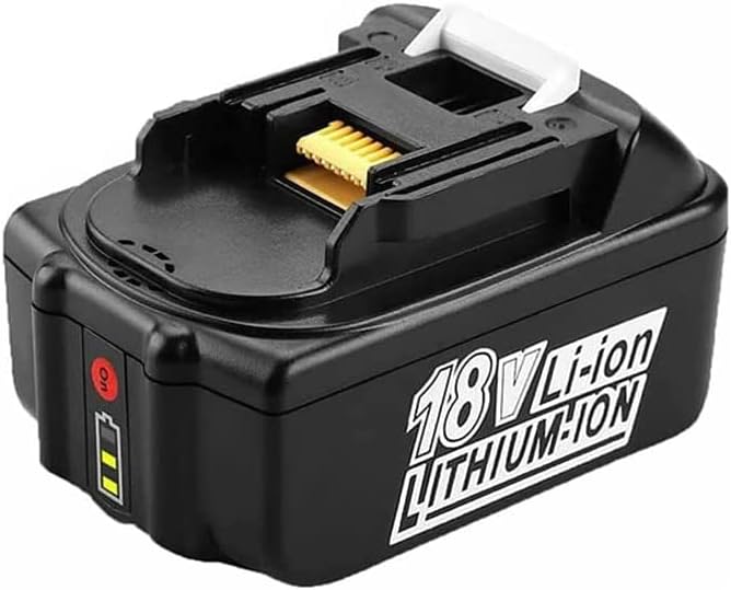 GOLEMON® 5000mAh BL1850B Akku mit DC18RC Ladegerät 18V Li-Ion Ersatz für Makita LXT BL1830 BL1840 BL