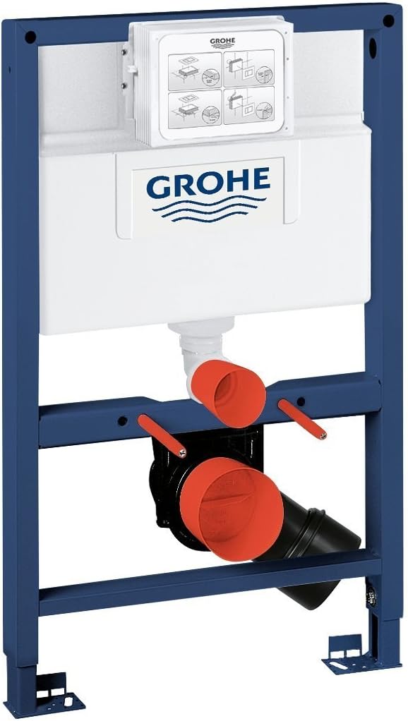 GROHE Rapid SL - Element für WC (0,82 m Bauhöhe, Keramikbefestigung, komplett vormontiert), 38526000