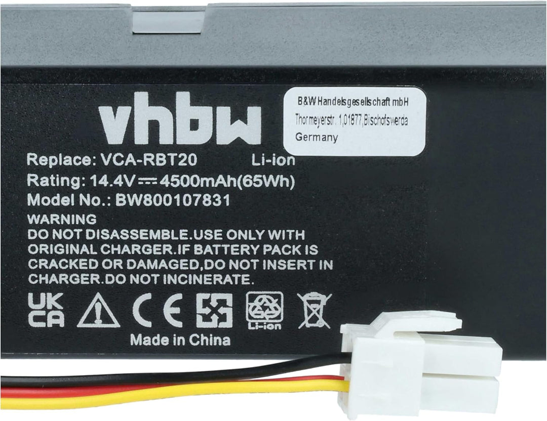 vhbw Akku kompatibel mit Samsung Navibot SR8844, SR8845, SR8846, SR8847, SR8848 Staubsauger Home Cle