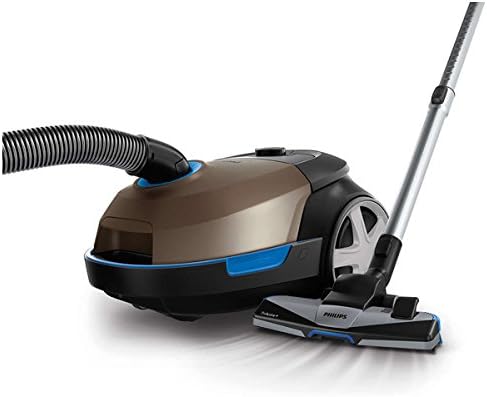 Philips 99,9 % Staubaufnahme, 900 W, Staubsauger mit Beutel FC8577/09 Kupfergrau 4 Liter TriActive+