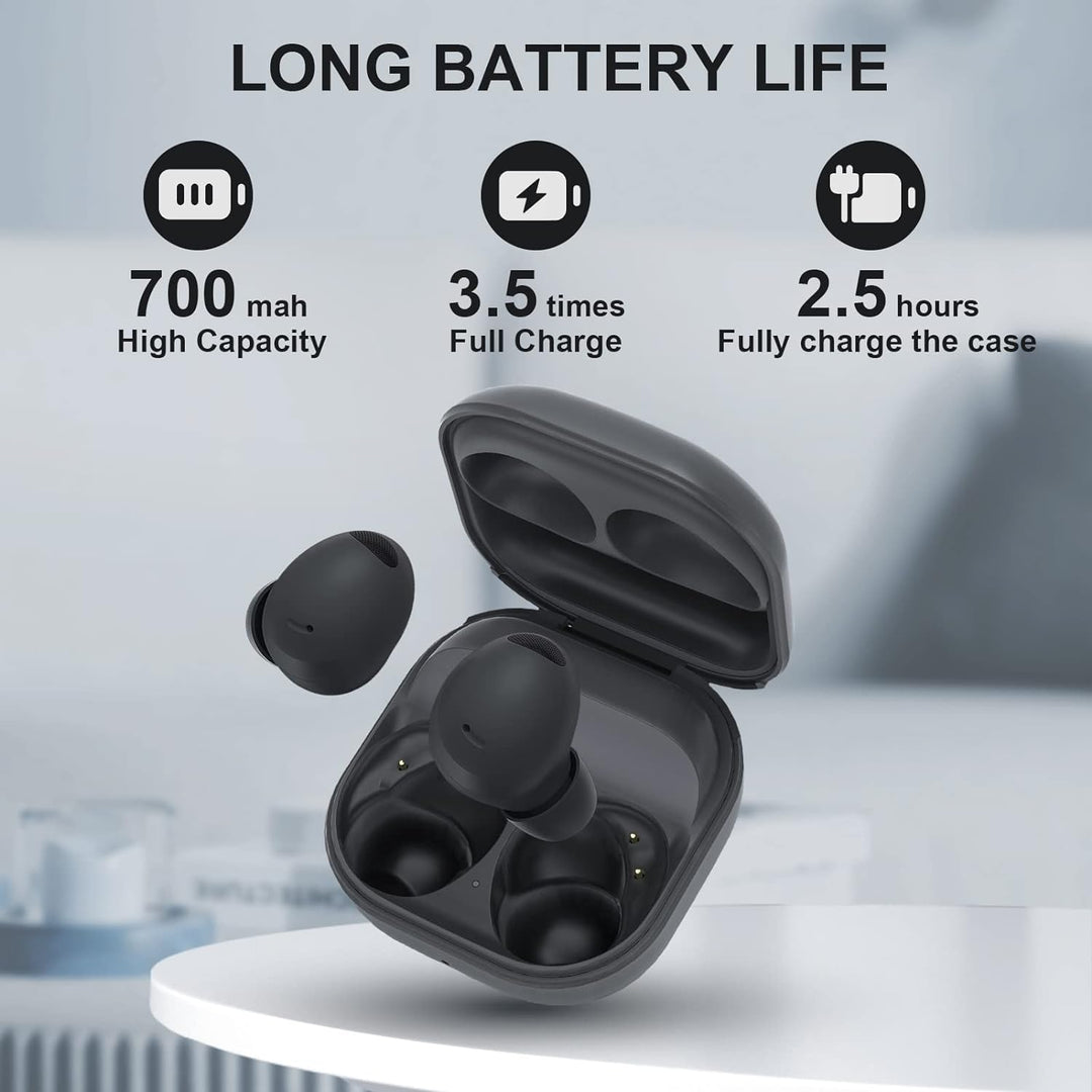 leChivée Ersatz Ladecase für Samsung Galaxy Buds 2 Pro,Kabelloses Ladecase Kompatibel mit Galaxy Bud