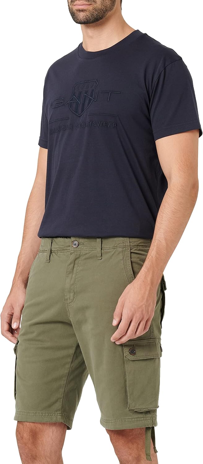 MUSTANG Herren New Cargo Shorts 30 Grape Leaf 6420, 30 Grape Leaf 6420