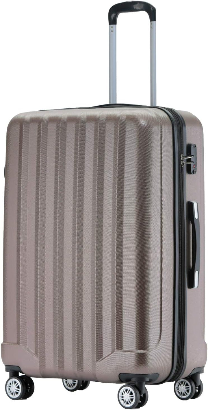 BEIBYE TSA-Schloss 2080 Gepäck Zwillingsrollen Reisekoffer Koffer Trolley Hartschale Dehnungsfuge (C