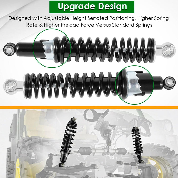 CTcar AM129514 Stossdämpfer-Vorderradaufhängungs-Kit, passend für John Deere Gator 4X2 6X4 TE TH TS