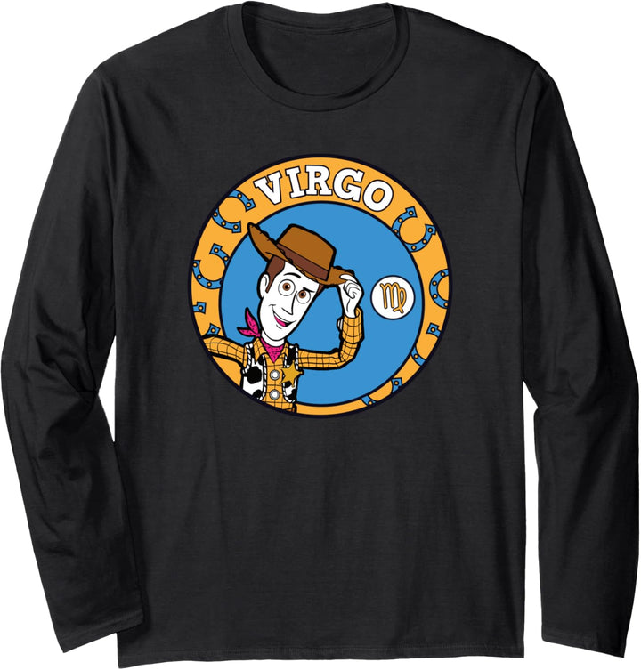 Disney and Pixar's Toy Story Woody Virgo Zodiac Langarmshirt