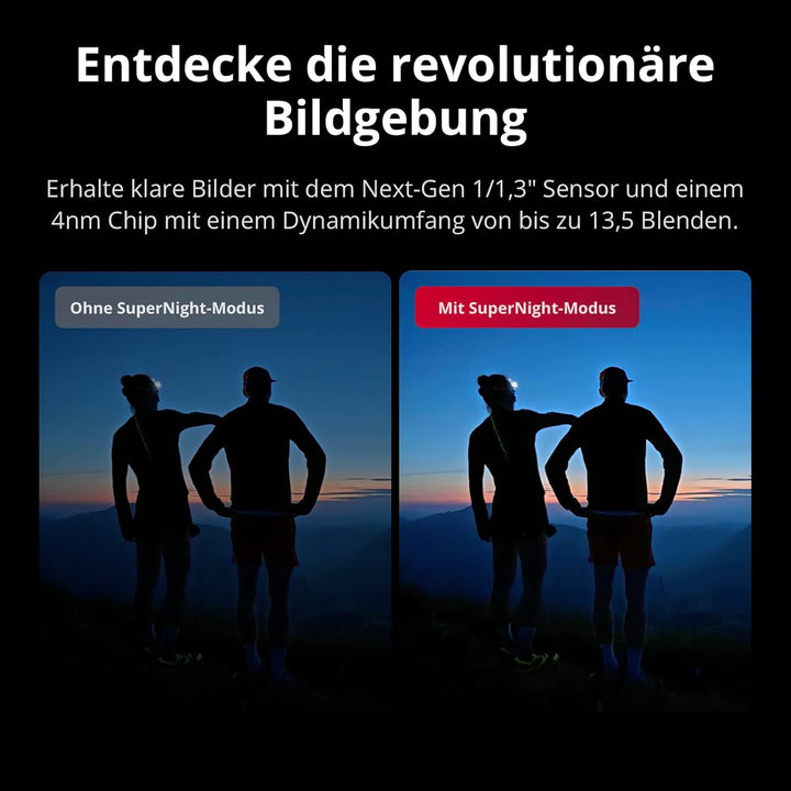 DJI Osmo Action 5 Pro Diving Combo, Action-Kamera 4K für Taucher mit 60m wasserdichtem Gehäuse, Zwei