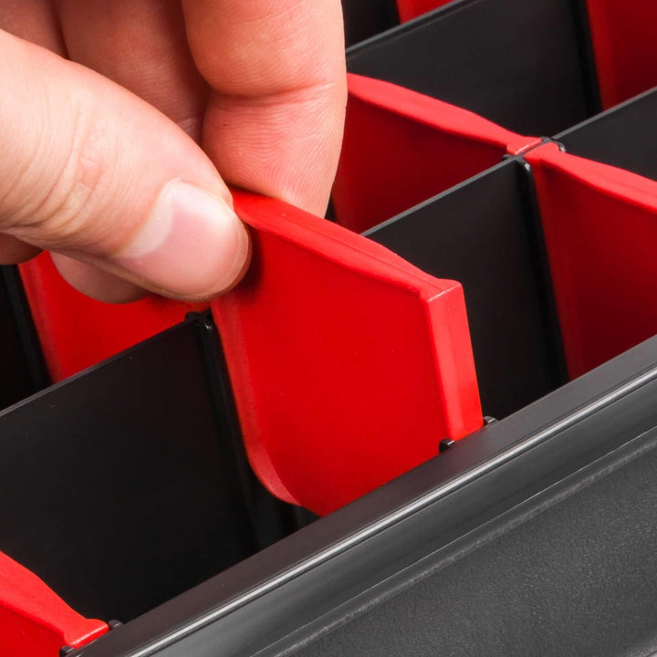 rg-vertrieb 5X Sortimentskasten Werkzeugkiste Organizer Set 5 Stück Sortierbox NORS Kleinteilemagazi