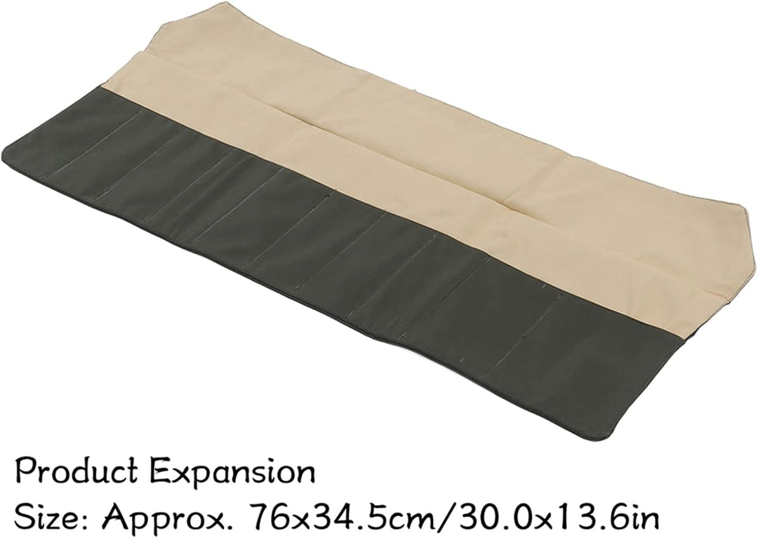 Nikou Gartenwerkzeug Set Bonsai-Werkzeugtasche, Wasserdichte Canvas-Multifunktions-Kompakt-Bonsai-We