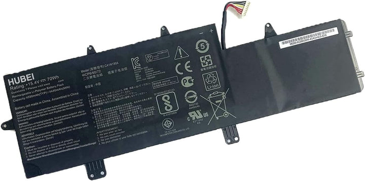 C41N1804 Laptop-Akku-Ersatz für Asus ZenBook Pro 14 UX450FDX UX450FD UX480 UX480FD UX450FDX-1A UX450