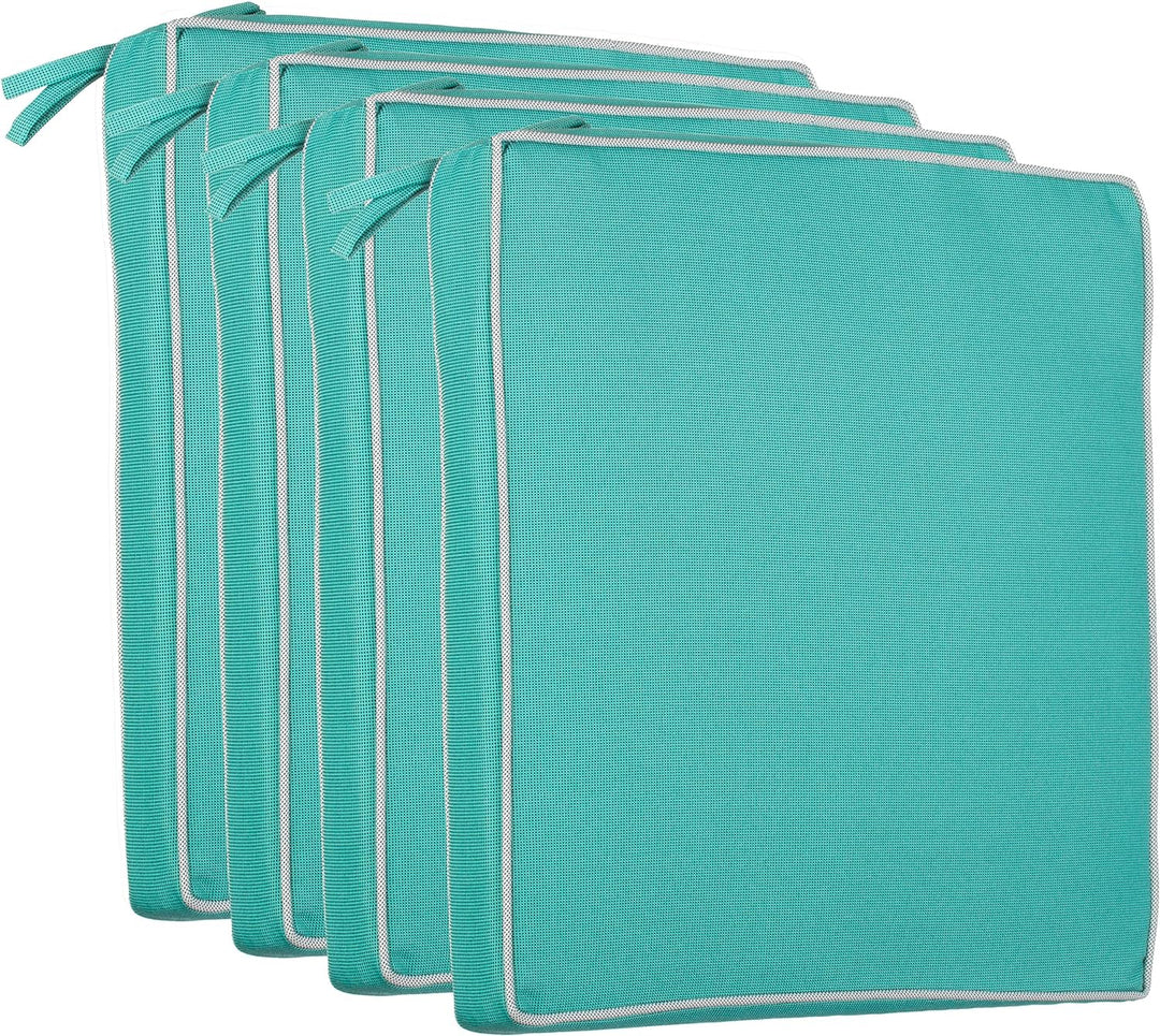 Brandsseller Outdoor Sitzkissen Kissen Dekokissen - Schmutz- und Wasserabweisend - 220 gr. Füllung -