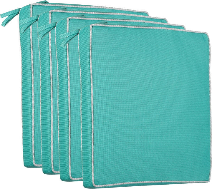 Brandsseller Outdoor Sitzkissen Kissen Dekokissen - Schmutz- und Wasserabweisend - 220 gr. Füllung -