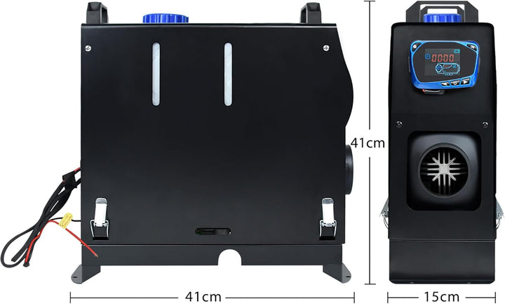 UISEBRT 8KW Standheizung Diesel Lufterhitzer 12V, Air Diesel Heizung Dieselheizung mit SchalldÀmpfer