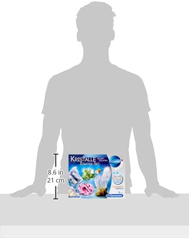 Clementoni Galileo Lab – Kristalle selbst züchten Starter-Set, Experimentierkasten für kleine Wissen