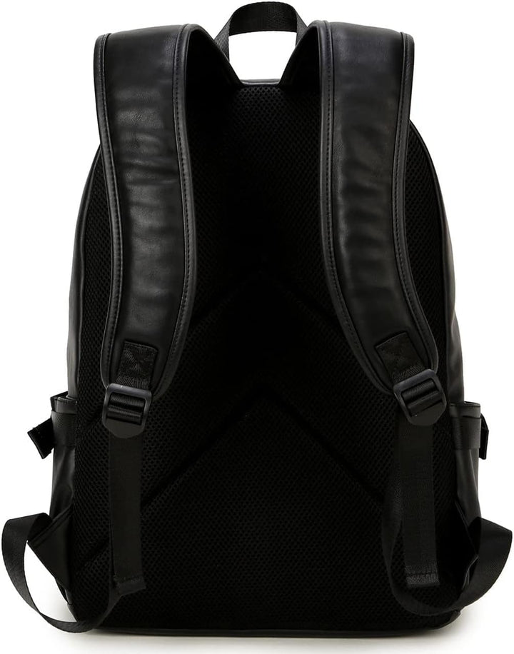 Baosha BP-20 Unisex PU Leder 15.6 Zoll Laptop Rucksack College Studenten Schultaschen für Jugendlich