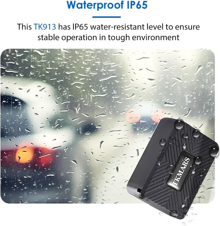 TKMARS Mini GPS Tracker Ohne ABO GPS Tracker Klein fĂŒr Auto, Kinder, Koffer,1500mah TK913 1500mah, T