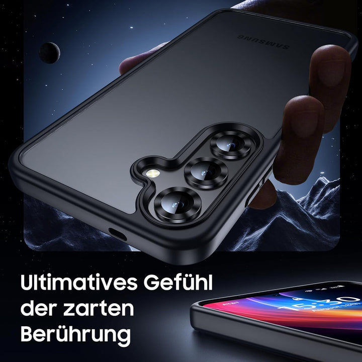 UniqueMe für Samsung Galaxy S25 Hülle - Handyhülle für Samsung Galaxy S25 Case, 5 in 1 Set Rundumsch