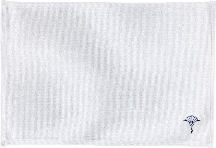Joop! Badematten Cornflower Single 55 weiss - 001 50x70 cm, 50x70 cm