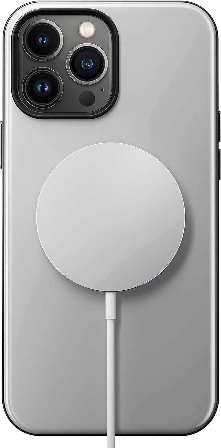 Nomad Sport Case, Schutzhülle für iPhone 13 Pro Max, mit MagSafe, grau iPhone 13 Pro Max Grau, iPhon