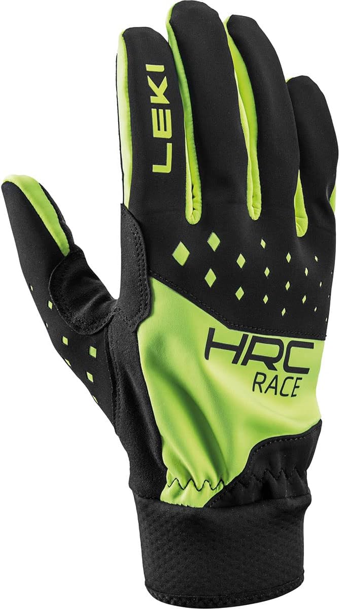 LEKI HRC Race Handschuhe EU 9 black-neon yellow, EU 9 black-neon yellow