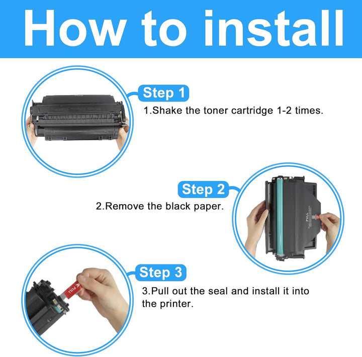 LCL Kompatibel Tonerkartusche 10A Q2610A (1 Schwarz) Ersatz für HP 2300 2300N 2300DN 2300D 2300DTN