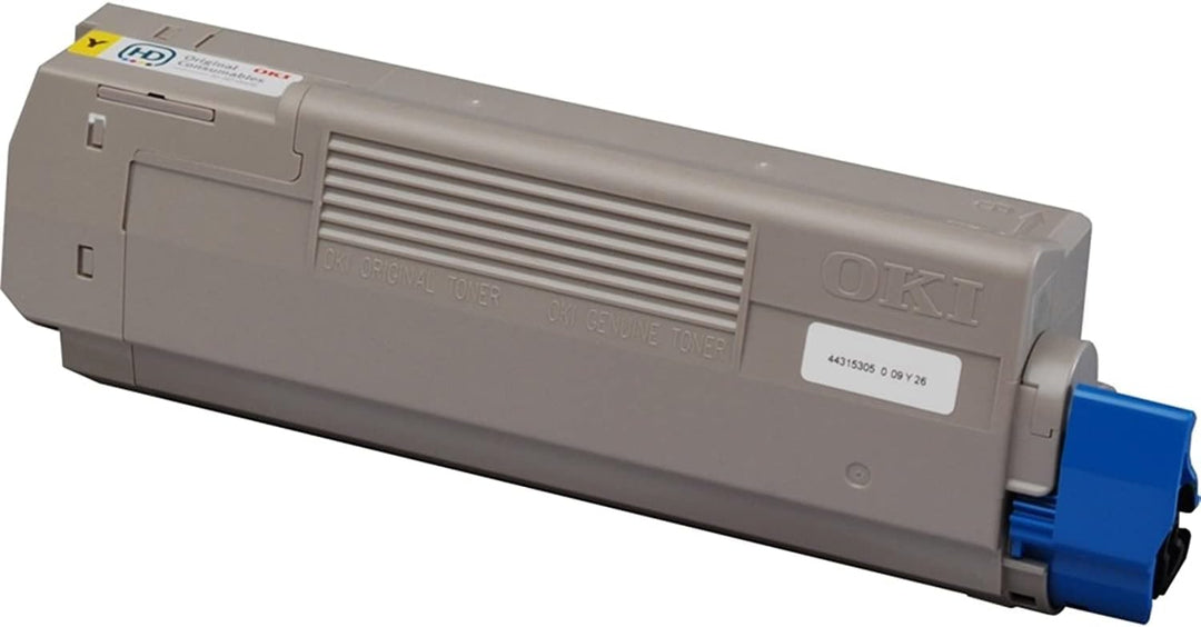 OKI 44315305 C610 Tonerkartusche 6.000 Seiten, gelb, Gelb