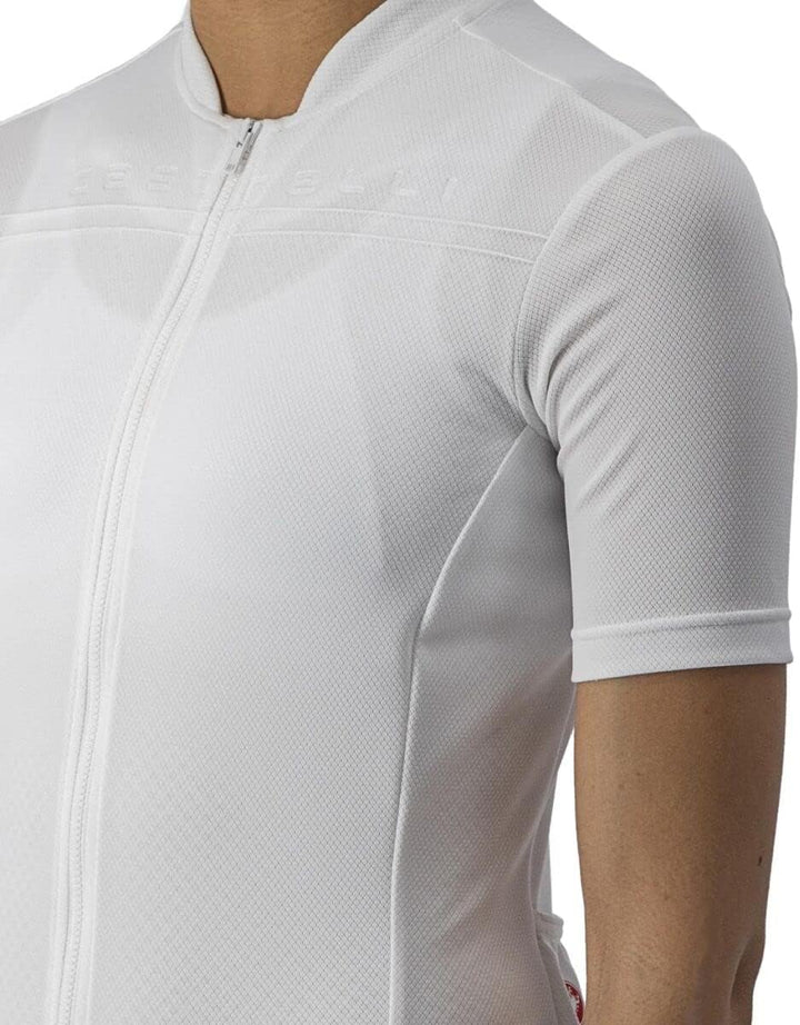 CASTELLI Damen Anima 4 Jersey T-Shirt XS Elfenbein, XS Elfenbein