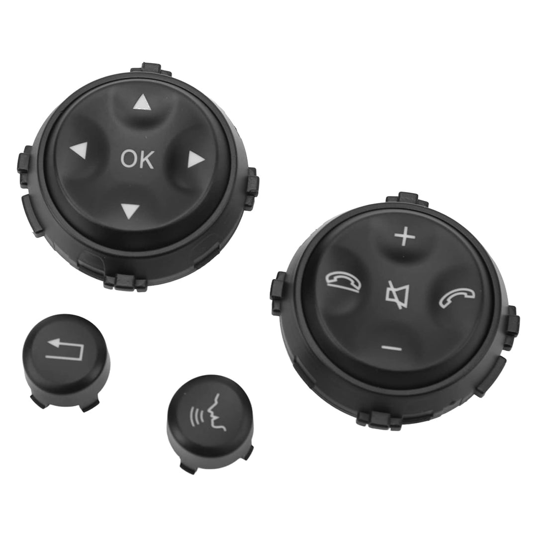 Auto-Lenkrad-Schalter-Tasten, 4 Stück Lenkrad-Steuer-Schalter-Taste, Ersatz für W221 S280 2006-2009
