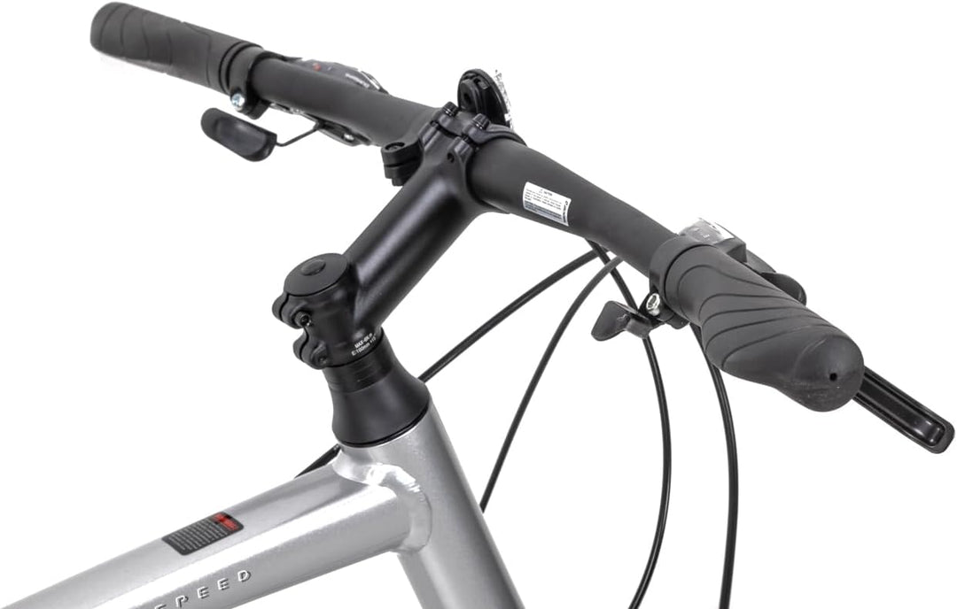 Felt 28 Zoll VERZA 50 Crosser Fahrrad Speed Bike Crossbike 24 Gang L Silber, L Silber