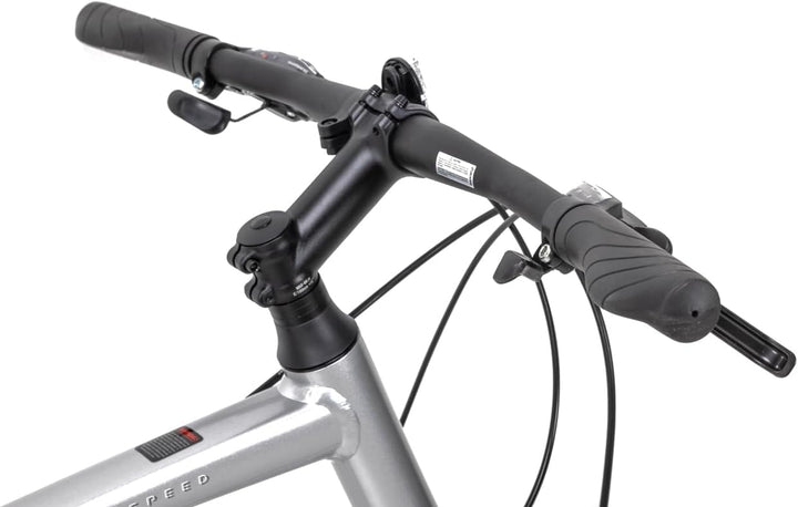 Felt 28 Zoll VERZA 50 Crosser Fahrrad Speed Bike Crossbike 24 Gang L Silber, L Silber