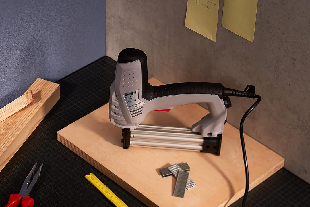 Brüder Mannesmann Werkzeuge Elektrotacker, 1 Stück,