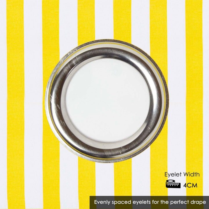 Homescapes Kindervorhang Mädchen Kinderzimmer Ösenvorhang Dekoschal Polka Dots 2er Set bunt 137 x 18