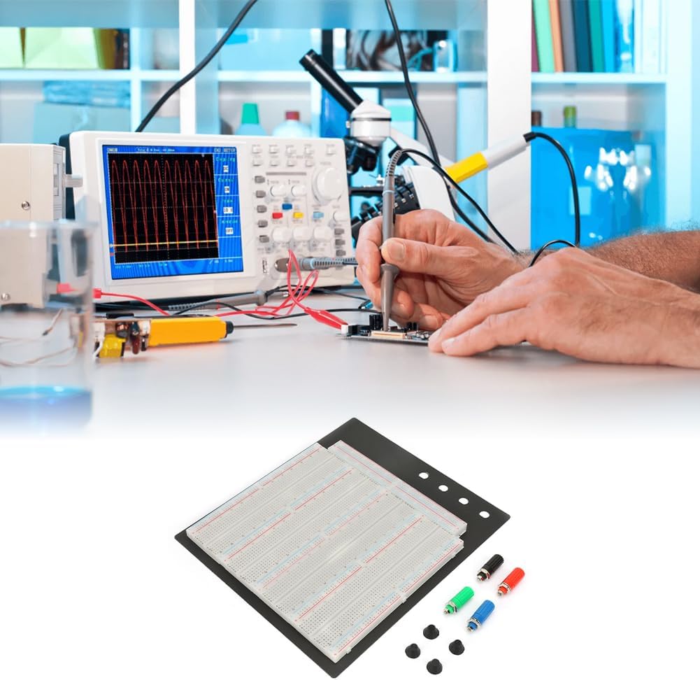 Breadboard, Mini Solderless Breadboard 3220 Punkt Solderless Breadboard ZY-208 Circuit Testing Board