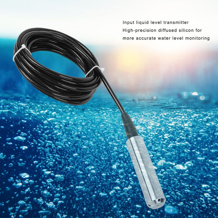 Wasserstandsensor, TL-136 Flüssigkeitsstandgeber, 12-32VDC 4-20mA 304 Edelstahl Signalausgang Wasser